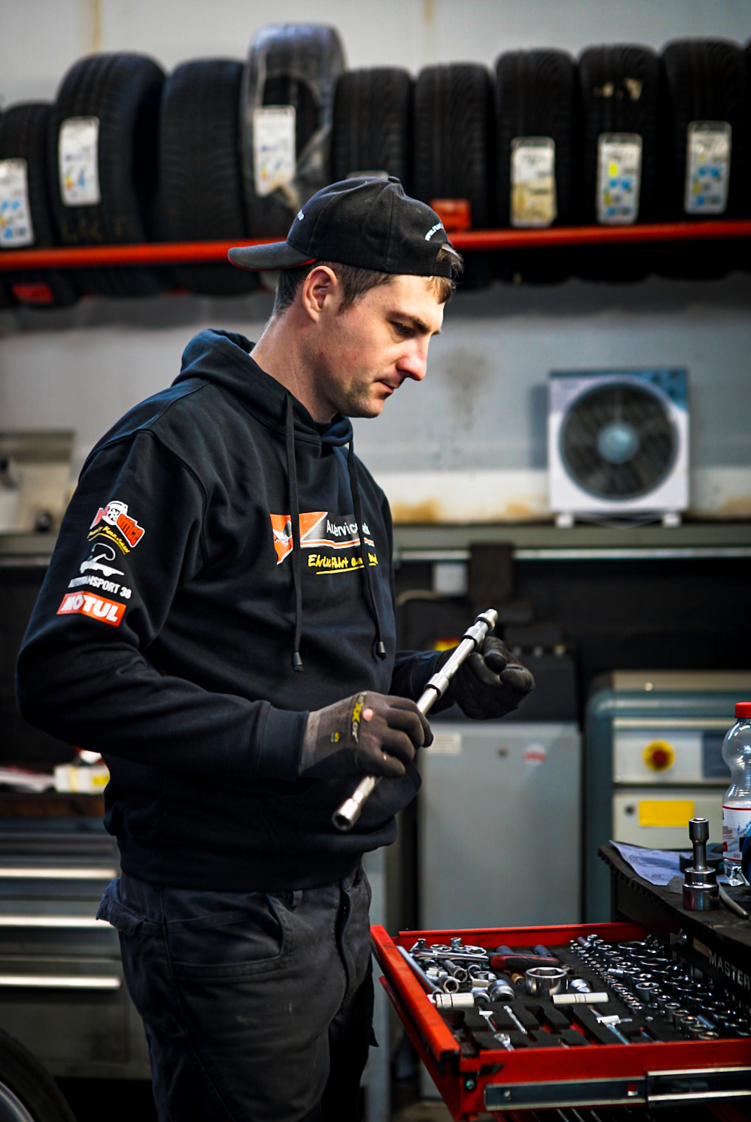 DTF-Transfer auf Workwear