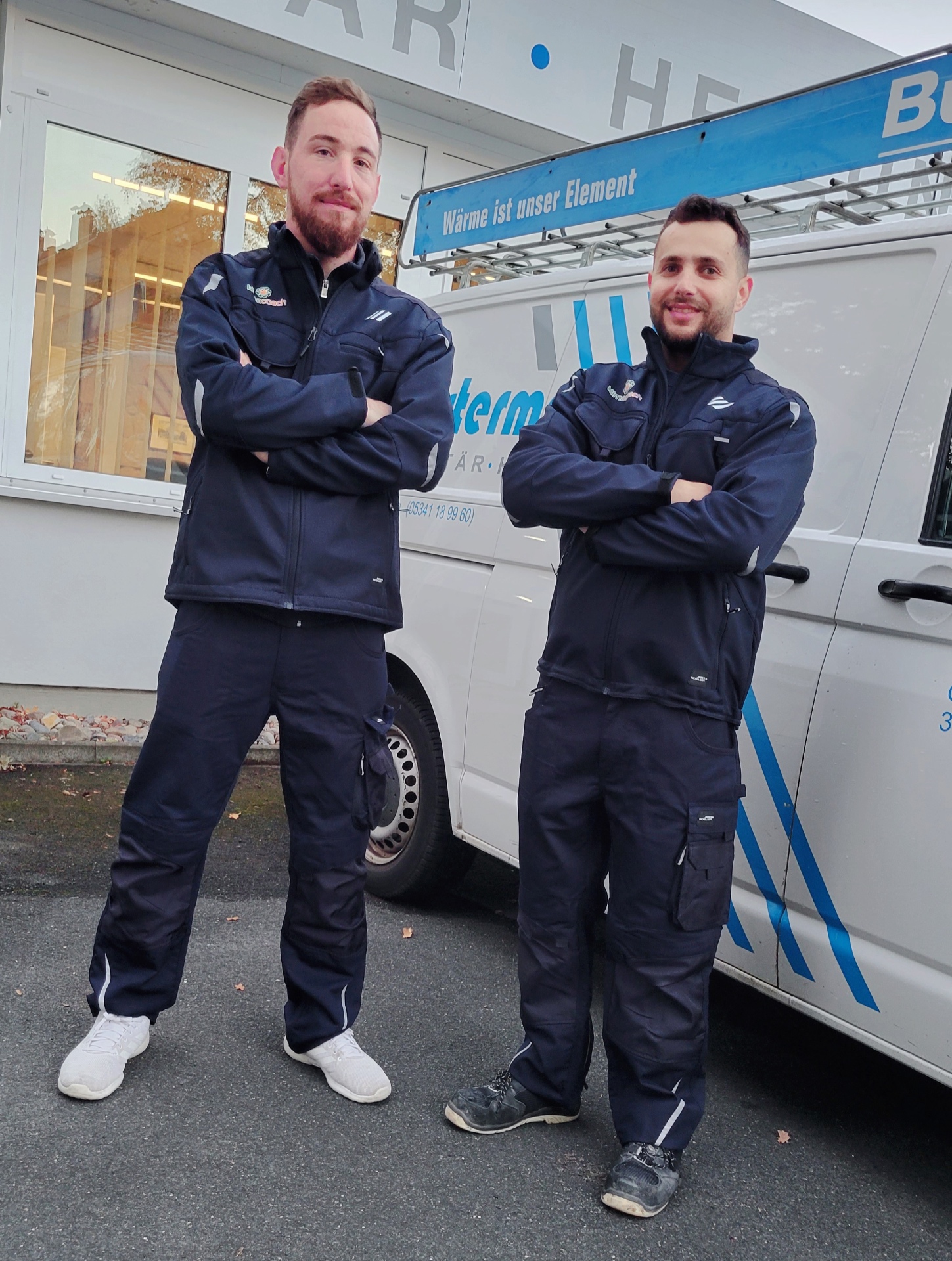 CTE Team in bestickter Softshell-Workwear