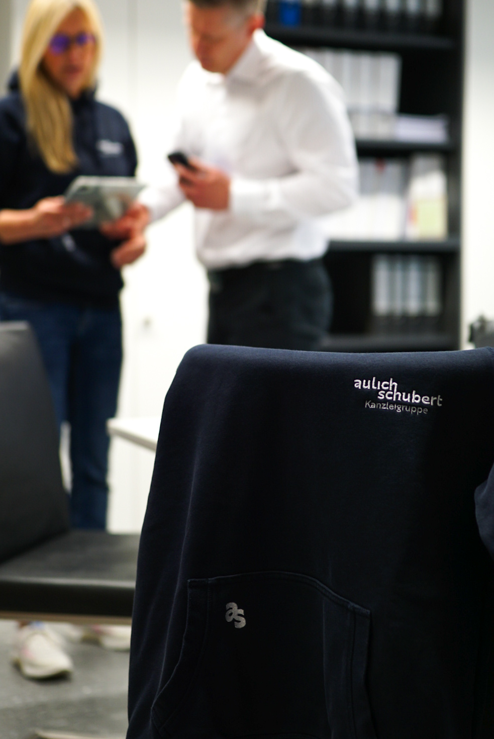 Bestickter Hoodie Aulich Schubert